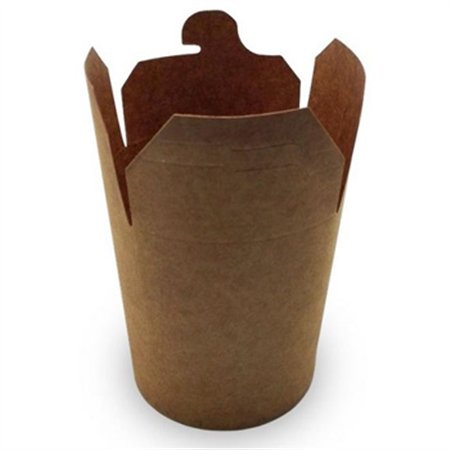 Caixa Cartolina Kraft 09,8x08,2x07cm para Menu 500ml 50un