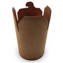 Caixa Cartolina Kraft 09,8x08,2x07cm para Menu 500ml 50un