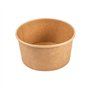 Saladeiras 1000ml Cartão Redondo Ø150mm  Cor Kraft 50un