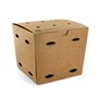 Caixa Cartolina Kraft 14x14,5x14,5cm Batatas Fritas 2500ml