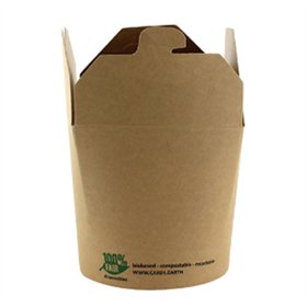 Caixa Cartolina Kraft 09,6x10x8,8cm (Massas) 760ml 25un