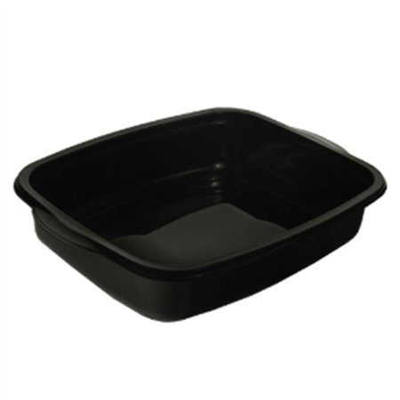 Embalagem Alimentar 1100ml PP s/Tampa Preto 50un