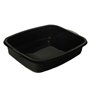 Embalagem Alimentar 1100ml PP s/Tampa Preto 50un