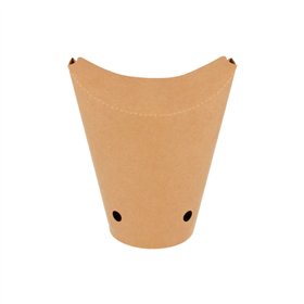 Caixa Cartolina Kraft 08.5x14cm Batatas Fritas 480ml 50un