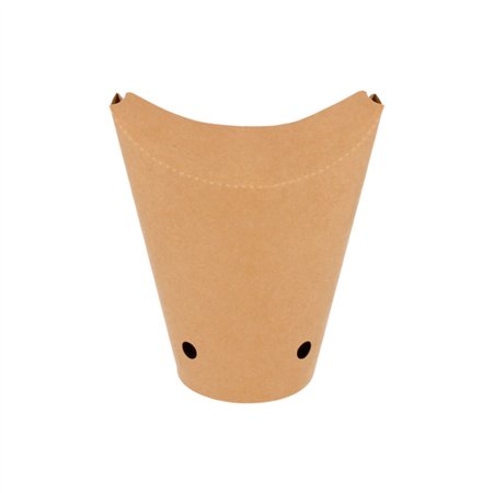 Caixa Cartolina Kraft 08.5x14cm Batatas Fritas 480ml 50un