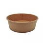 Saladeiras 500ml Cartão Redondo Ø150mm Cor Kraft 50un