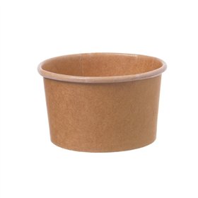 Copos Gelado 180ml Papel Kraft 50un