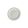 Pratos 15cm Cana de Açucar Cor Natural Redondos 50un