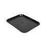 Tabuleiro 27,5x35,5cm Fast Food PP Preto