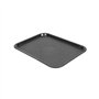 Tabuleiro 30,4x41,4cm Fast Food PP Preto