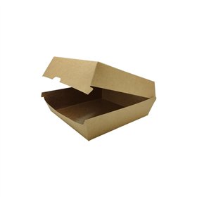Caixa Hamburguer Kraft 600ml 14x14x7cm 50un