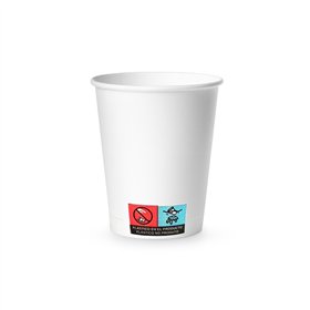 Copos 200ml Papel 7oz Branco 50un