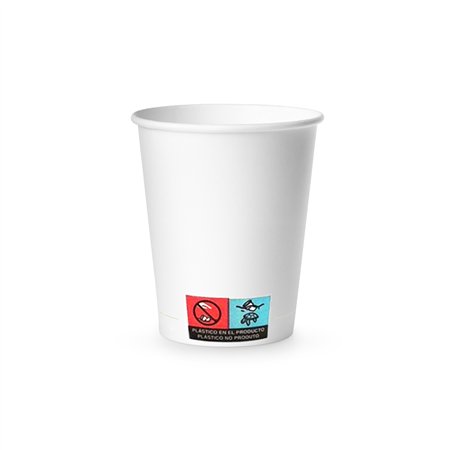 Copos 200ml Papel 7oz Branco 50un
