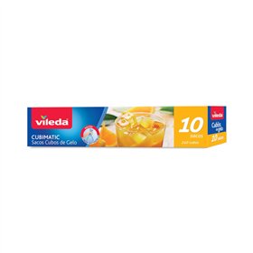 Saco para Cubos de Gelo com Fecho Automático 10un