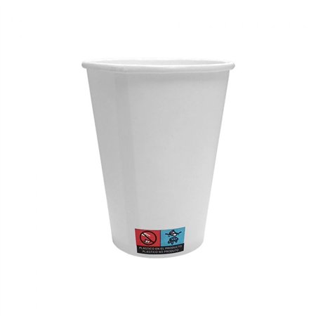 Copos 240ml Papel 8oz Branco 50un