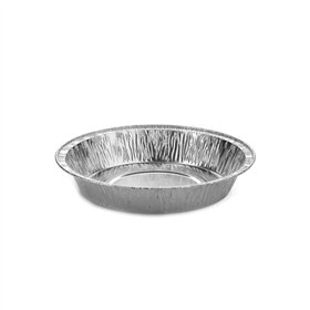 Forma Alimentar Alumínio 155ml Redonda 50un