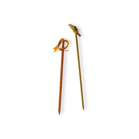Palitos Laço Bambu 9cm 100un
