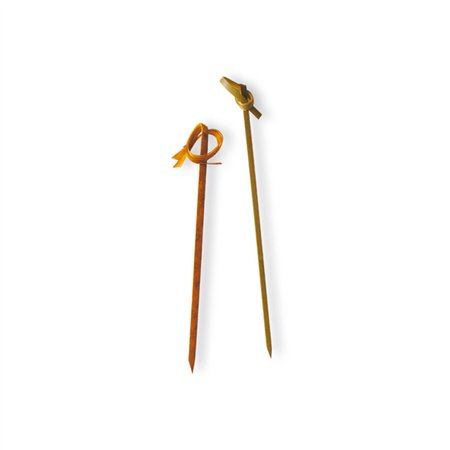 Palitos Laço Bambu 9cm 100un
