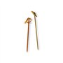 Palitos Laço Bambu 9cm 100un