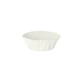 Forma Alimentar Redonda Papel Ø5cm Branco 1000un