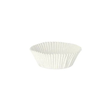 Forma Alimentar Redonda Papel Ø5cm Branco 1000un