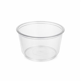 Tigelas 475ml Plástico PP Transparente 50un