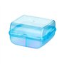 Caixa Sandwich Moss 14,5x14,5x8cm Azul