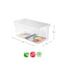 Caixa Organizadora Frigorífico Handy Transparente