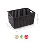 Caixa Arrumação Rattan Nº5 18L Wengue