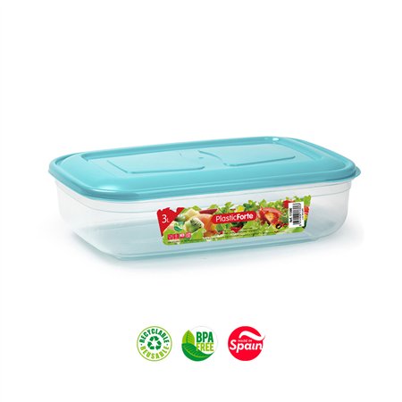 Caixa Hermética Classic Nº7 3000ml Sortido 1un