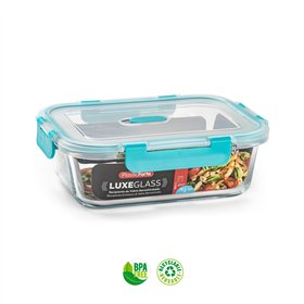 Caixa Hermética Vidro c/ Válvula Luxe 1,04L Sortido