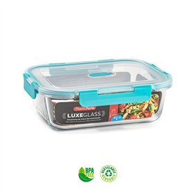 Caixa Hermética Vidro c/ Válvula Luxe 1,52L Sortido