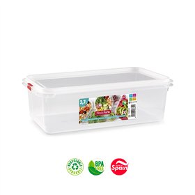 Caixa Hermética Hotelaria Frost Nº6 3,7L Transparente