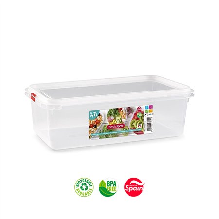 Caixa Hermética Hotelaria Frost Nº6 3,7L Transparente