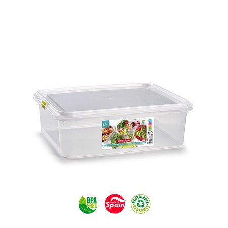 Caixa Hermética Hotelaria Frost Nº7 6,5L Transparente