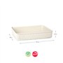 Caixa Multiusos Nature Eco Nº1 26x35,5x6,5cm Bege