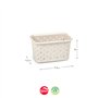 Caixa Multiusos Nature Eco Nº5 06,5x11,5x8cm Bege