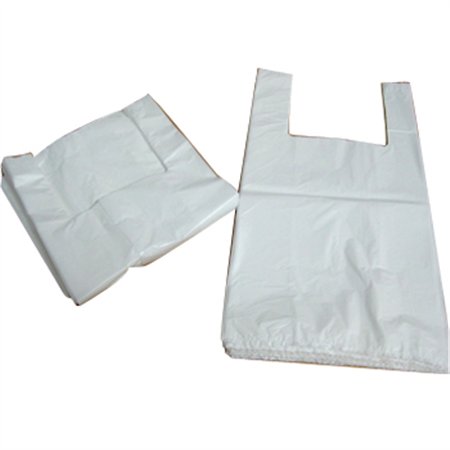 Sacos Plástico Alças 30x40cm Branco Pack 5Kg
