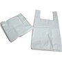 Sacos Plástico Alças 30x40cm Branco Pack 5Kg