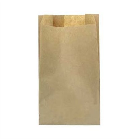 Saco Papel Pão 20x5x32cm 35g Castanho 1000un