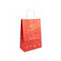 Saco 26x14x32cm Papel 080g c/Asas MERRY CHRISTMAS 1un