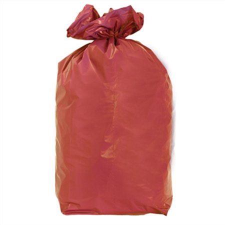 Sacos Lixo 100-120L 85x105cm 15,5my Vermelho 20Kg Carga 20un