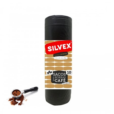 Sacos Lixo 040L 65x65cm para Borras Café 55my 10un