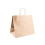 Saco 32x21x28,5cm Papel 90g c/Asas Kraft 1un
