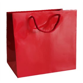 Saco 54x13x44cm Papel Couché 200g c/Asas Cordão Vermelho 1un