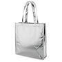 Saco de Compras Non-Woven Prateado Laminado