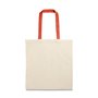 Saco de Compras 100% Algodão Alças em Vermelho Compridas
