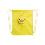Saco Mochila Dobrável Kissa Amarelo