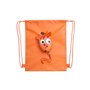 Saco Mochila Dobrável Kissa Laranja