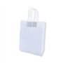 Saco 32x14x40cm Papel 100g c/Asas Branco 1un
